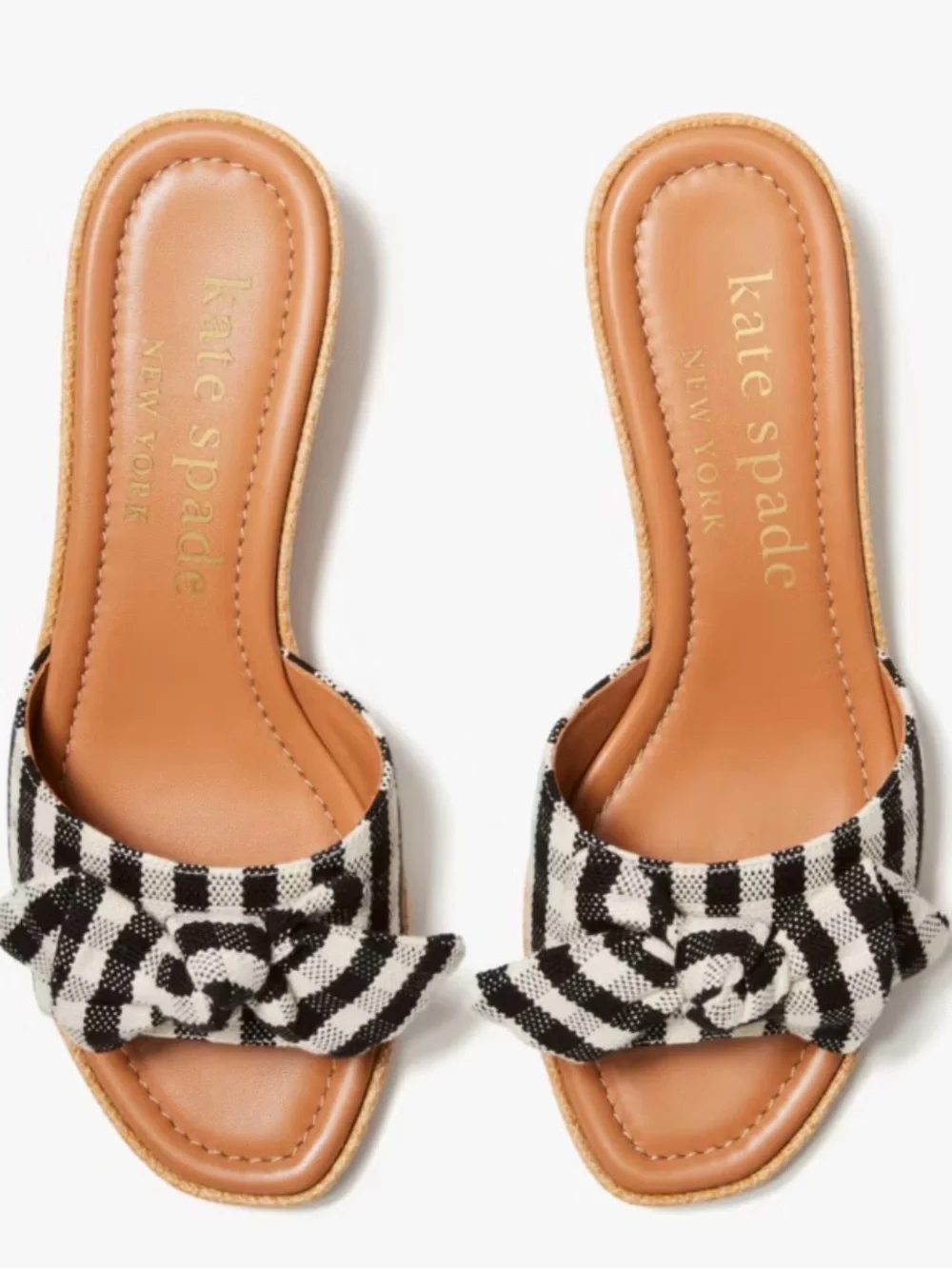 Kate Spade Lilah Bow Slide Sandals